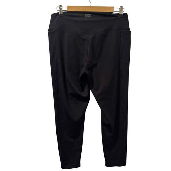 Pink Active Womens Black High-Waisted Leggings Sz XL legging - Picture 7 of 12